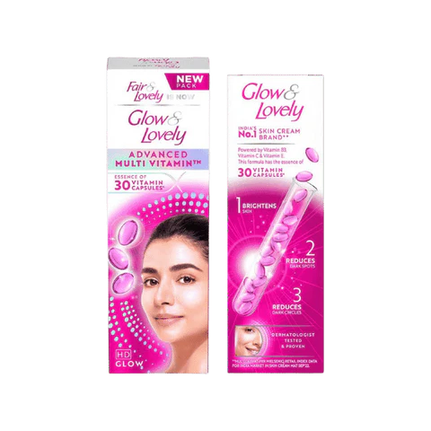 GLOW & LOVELY ADVANCED MULTIVITAMIN ESSENCE OF 30 VITAMIN CAPSULES 25G