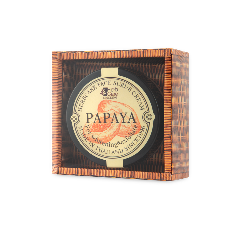 HERBCARE FACE SCRUB CREAM PAPAYA 50G