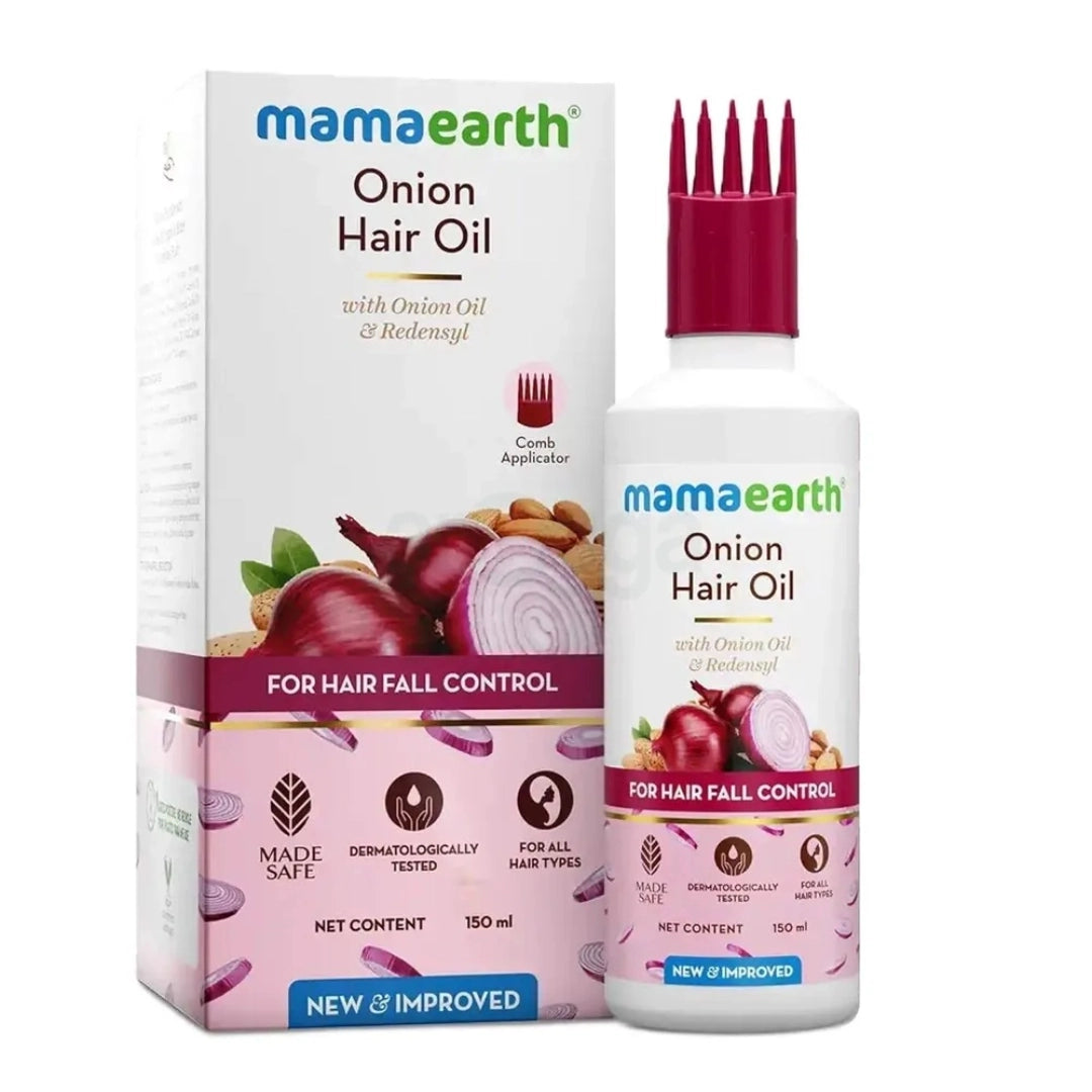 MAMAEARTH ONION HAIR OIL WITH ONION OIL & REDENSYL 250ML