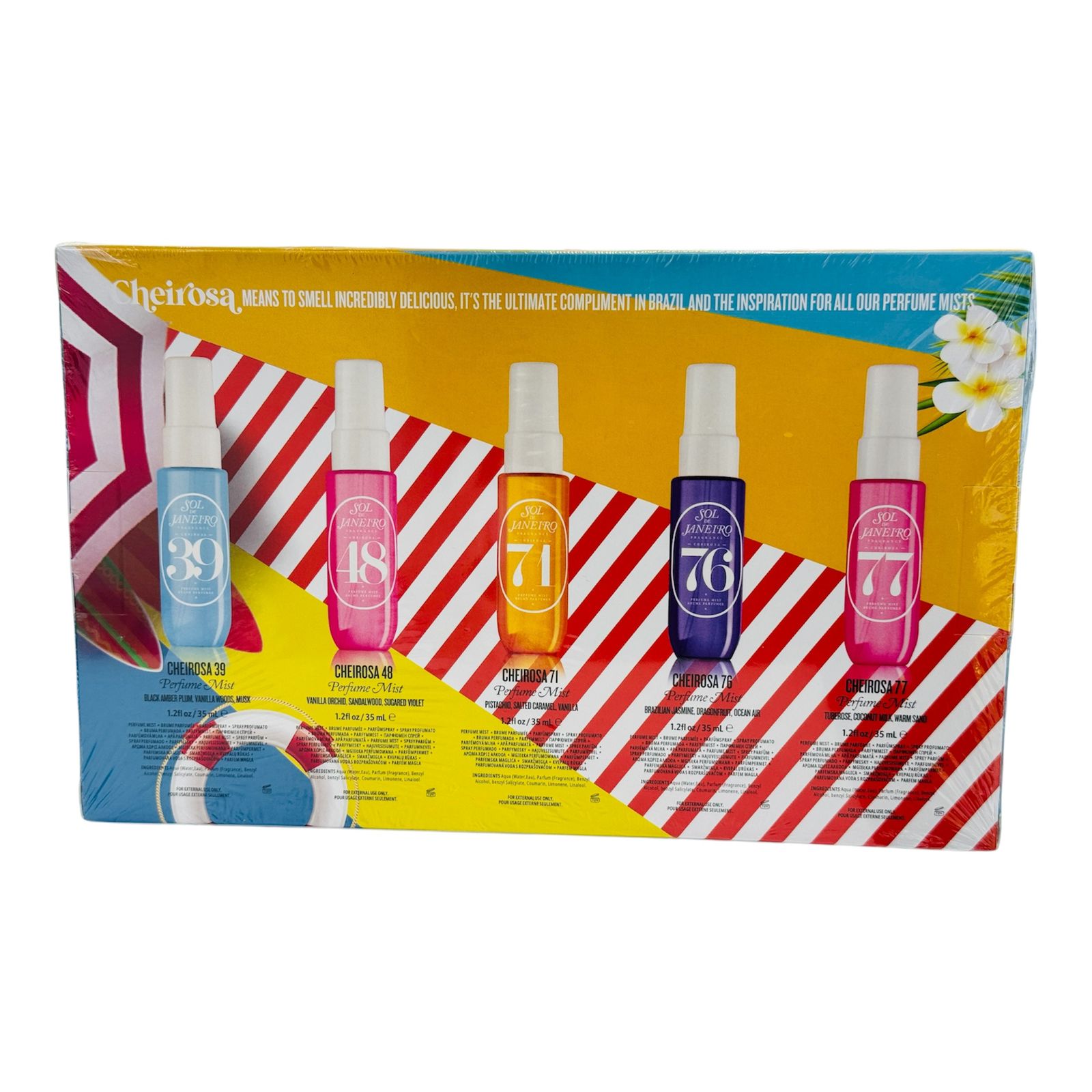 SOL DE JANEIRO PERFUME MIST DISCOVERY SET 5 – Sigma Cosmetics