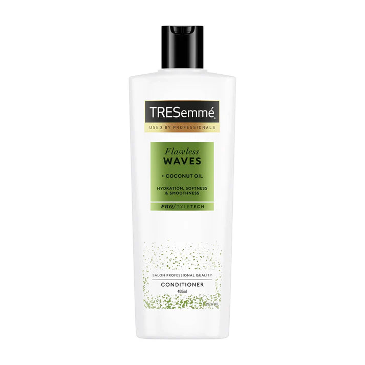 TRESEMME FLAWLESS WAVES + COCONUT OIL CONDITIONER 400ML