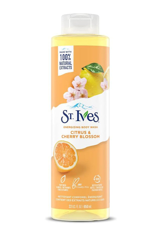 ST IVES BODY WASH CITRUS & CHERRY BLOSSOM 650ML