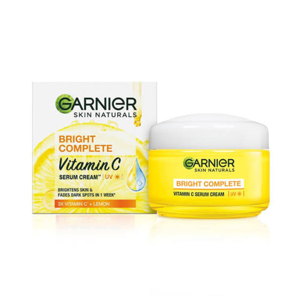 GARNIER BRIGHT COMPLETE VITAMIN C SERUM CREAM 45G