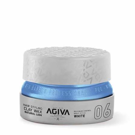 AGIVA HAIR WAX 06 WHITE CLAY WAX NATURAL LOOK 155ML