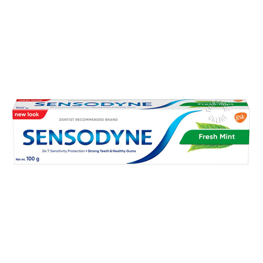SENSODYNE TOOTHPASTE FRESH MINT 100G