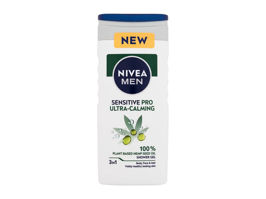 NIVEA MEN SENSITIVE PRO ULTRA-CALMING 3IN1 SHOWER GEL 250ML
