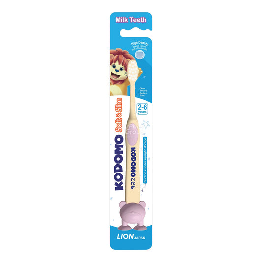 KODOMO CHILDRENS TOOTHBRUSH SOFT & SLIM (2 TO 6 YEARS)