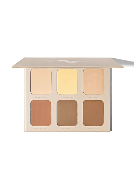 SHEGLAM 6 COLOR POWDER CONTOUR PALETTE - NUDE