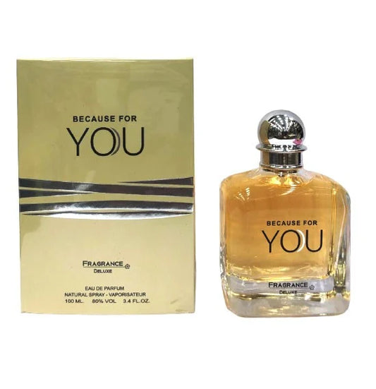 BEACUSE FOR YOU EAU DE PARFUM 100ML