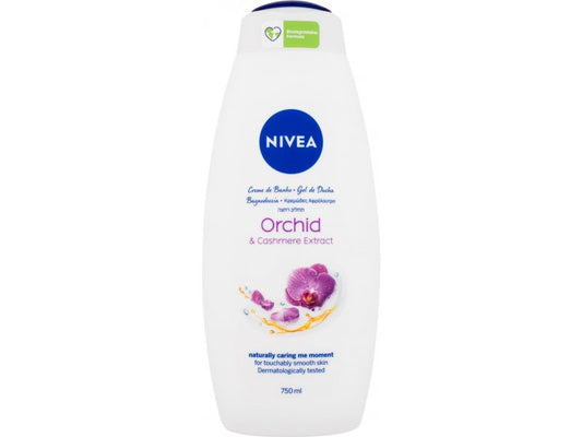 NIVEA ORCHID & CASHMERE EXTRACT SHOWER GEL 750ML