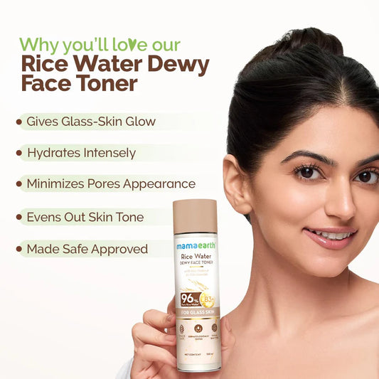 MAMAEARTH RICE WATER DEWY FACE TONER 150ML