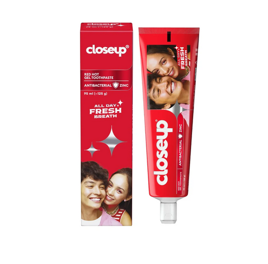 CLOSEUP RED HOT GEL TOOTHPASTE 50ML