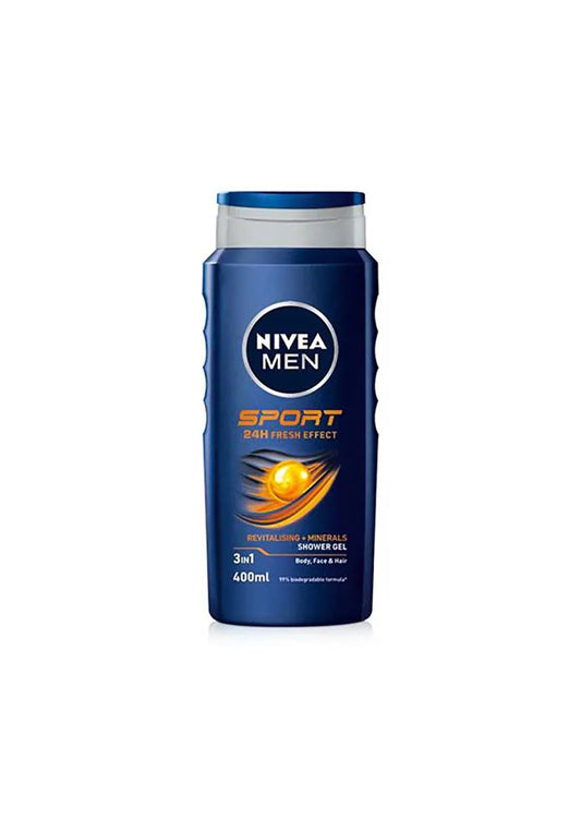 NIVEA MEN SPORT 24H FRESH EFFECT 3IN1 SHOWER GEL 250ML