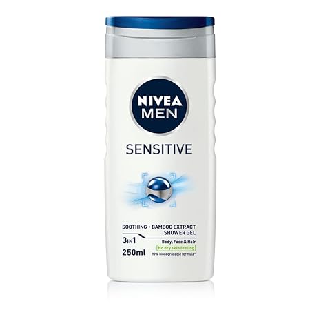 NIVEA MEN SENSITIVE 3IN1 SHOWER GEL 250ML