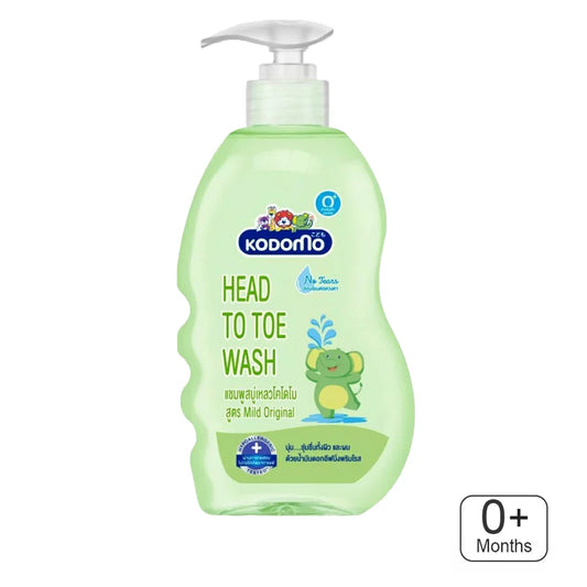 KODOMO KIDS HAIR AND BODY WASH MILD ORIGINAL 400ML