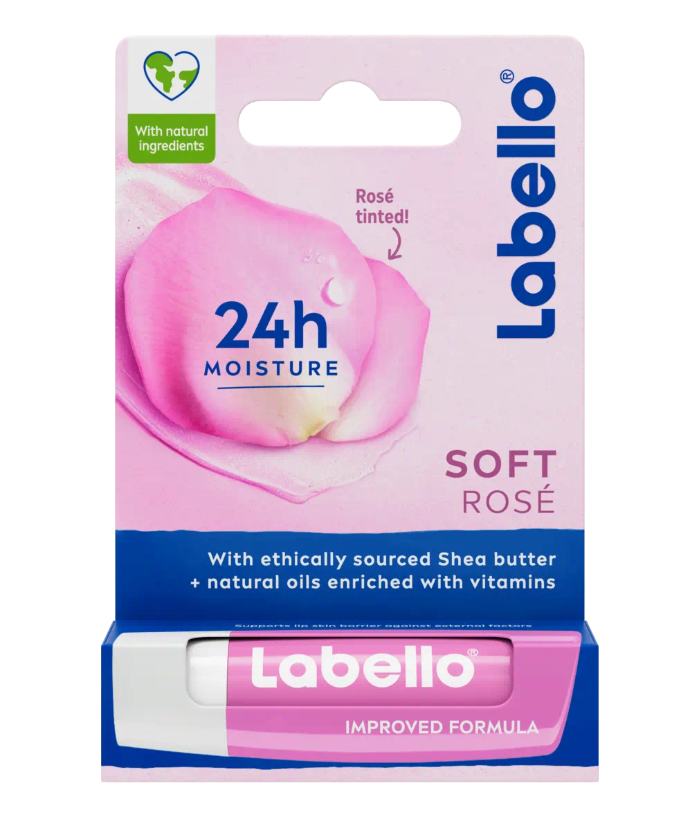 LABELLO LIP BALM SOFT ROSE 4.8G