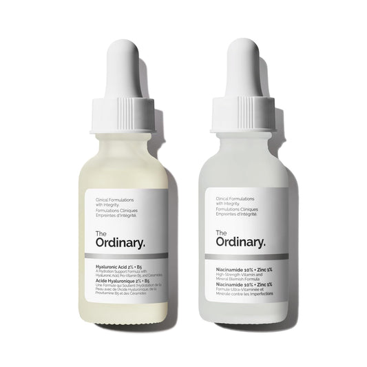 THE ORDINARY NIACINAMIDE 10% + ZINC 1% HYALURONIC ACID 2% + B5 SET