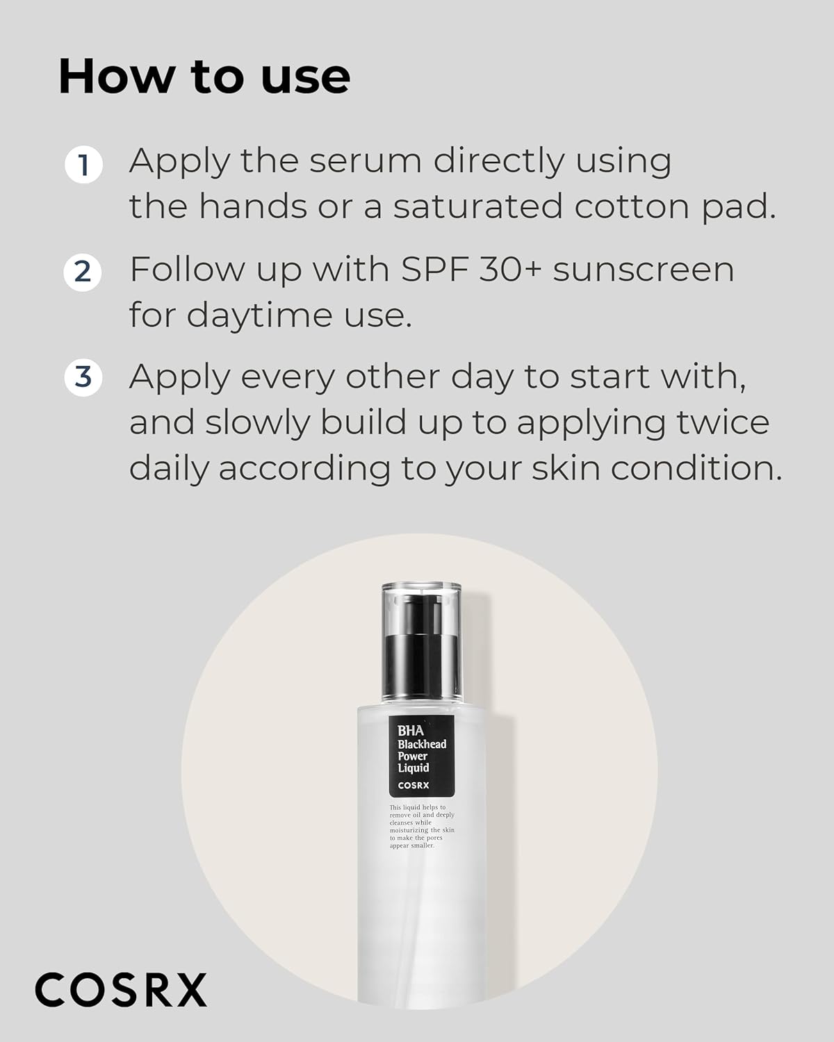 COSRX BHA BLACKHEAD POWER LIQUID 100ML