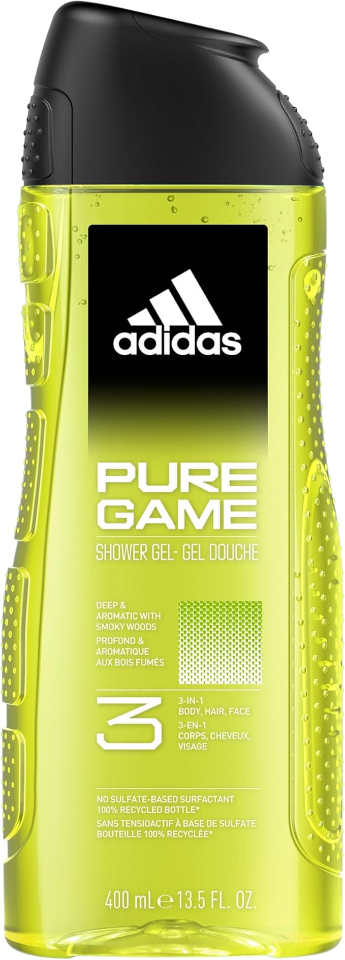 PURE GAME SHOWER GEL-GEL DOUCHE 400ML