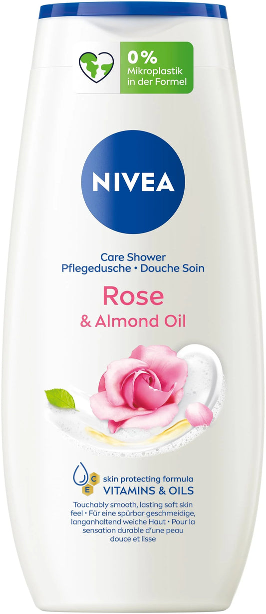 NIVEA ROSE & ALMOND OIL CARE SHOWER 250ML