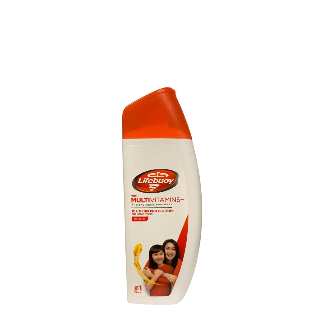 LIFEBOUY WITH MULTIVITAMINS+. GERM PROTECTION BODY WASH TOTAL 10 300ML