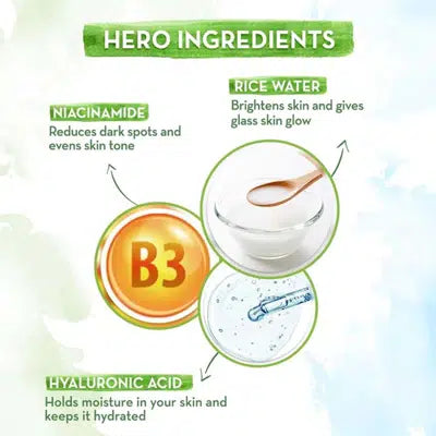 MAMAEARTH RICE WATER DEWY ACTIVE SERUM 50ML