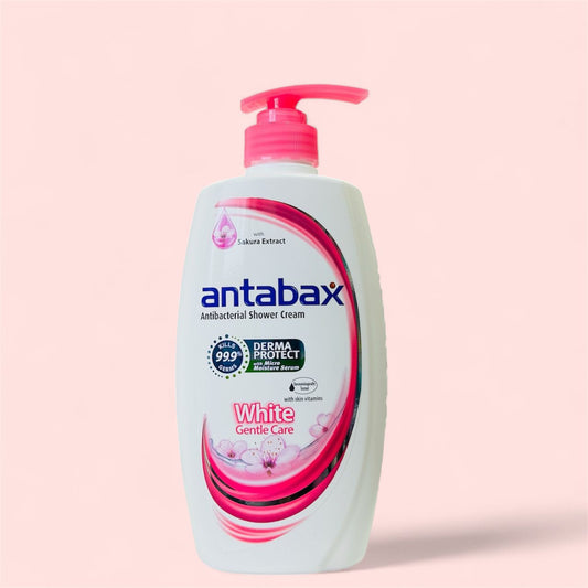 ANTABAX ANTIBACTERIAL SHOWER CREAM WHITE GENTLE CARE 650ML