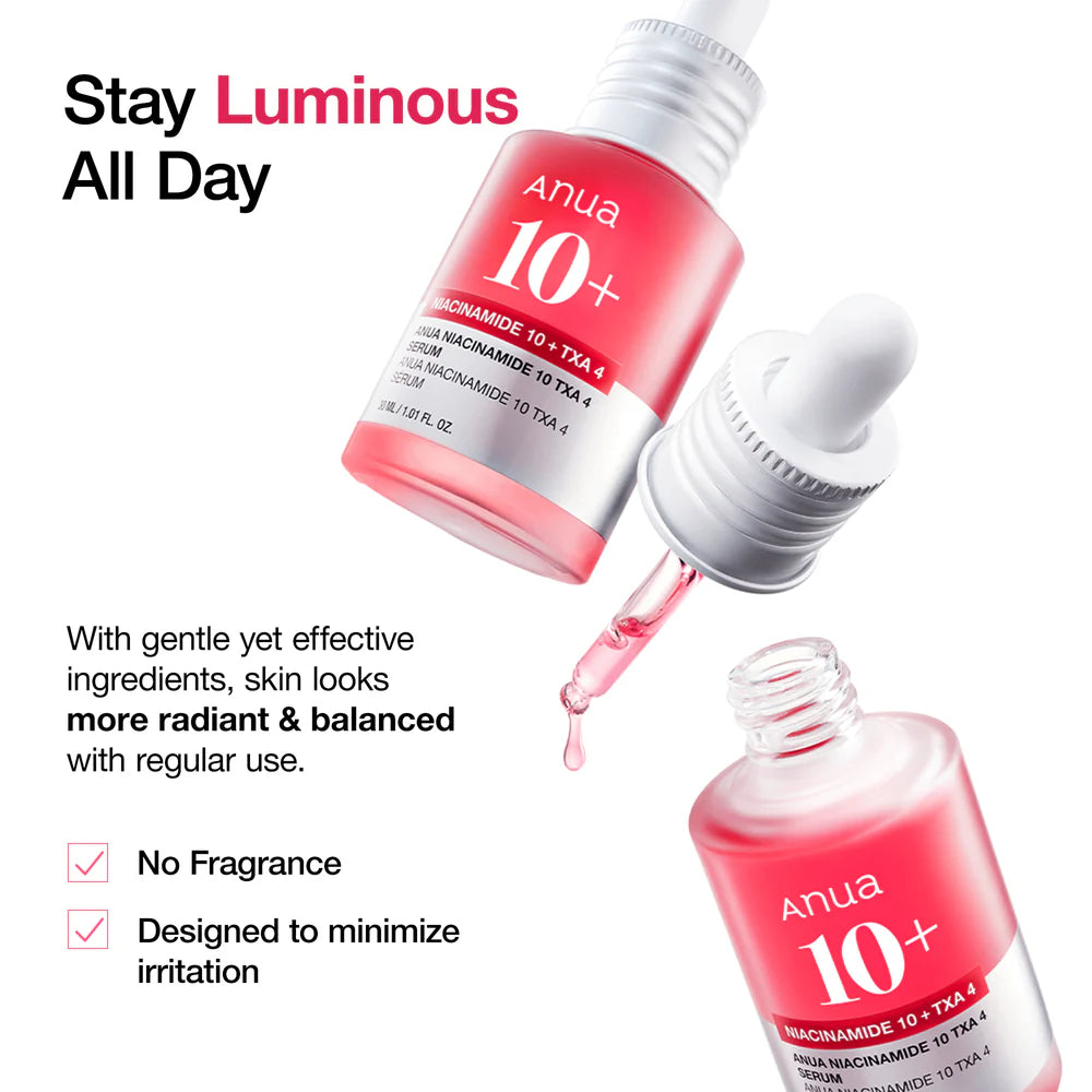 ANUA 10+ NICACINAMIDE 10+ TXA 4 SERUM