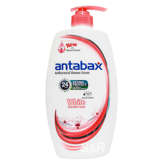 ANTABAX ANTIBACTERIAL SHOWER CREAM WHITE GENTLE CARE 975ML