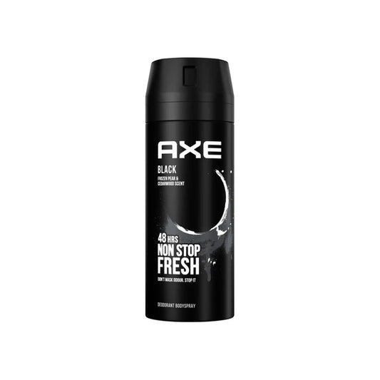 AXE BLACK FROZEN PEAR & CEDAR DEODORANT BODY SPRAY 150ML