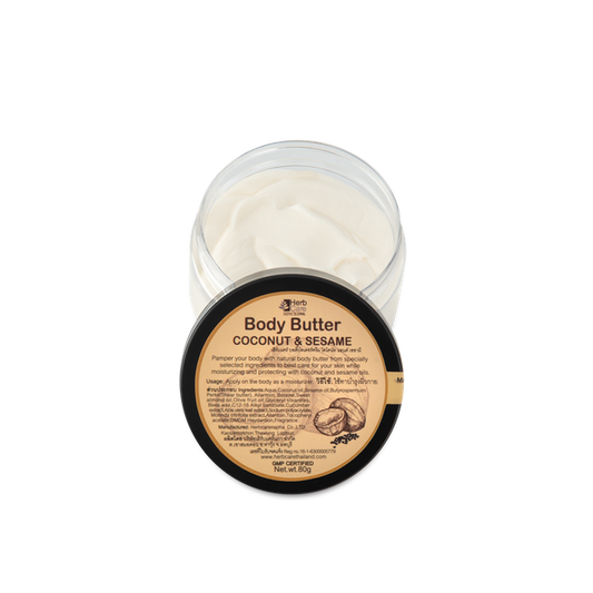 HERBCARE BODY BUTTER  COCONUT & SESAME 200G
