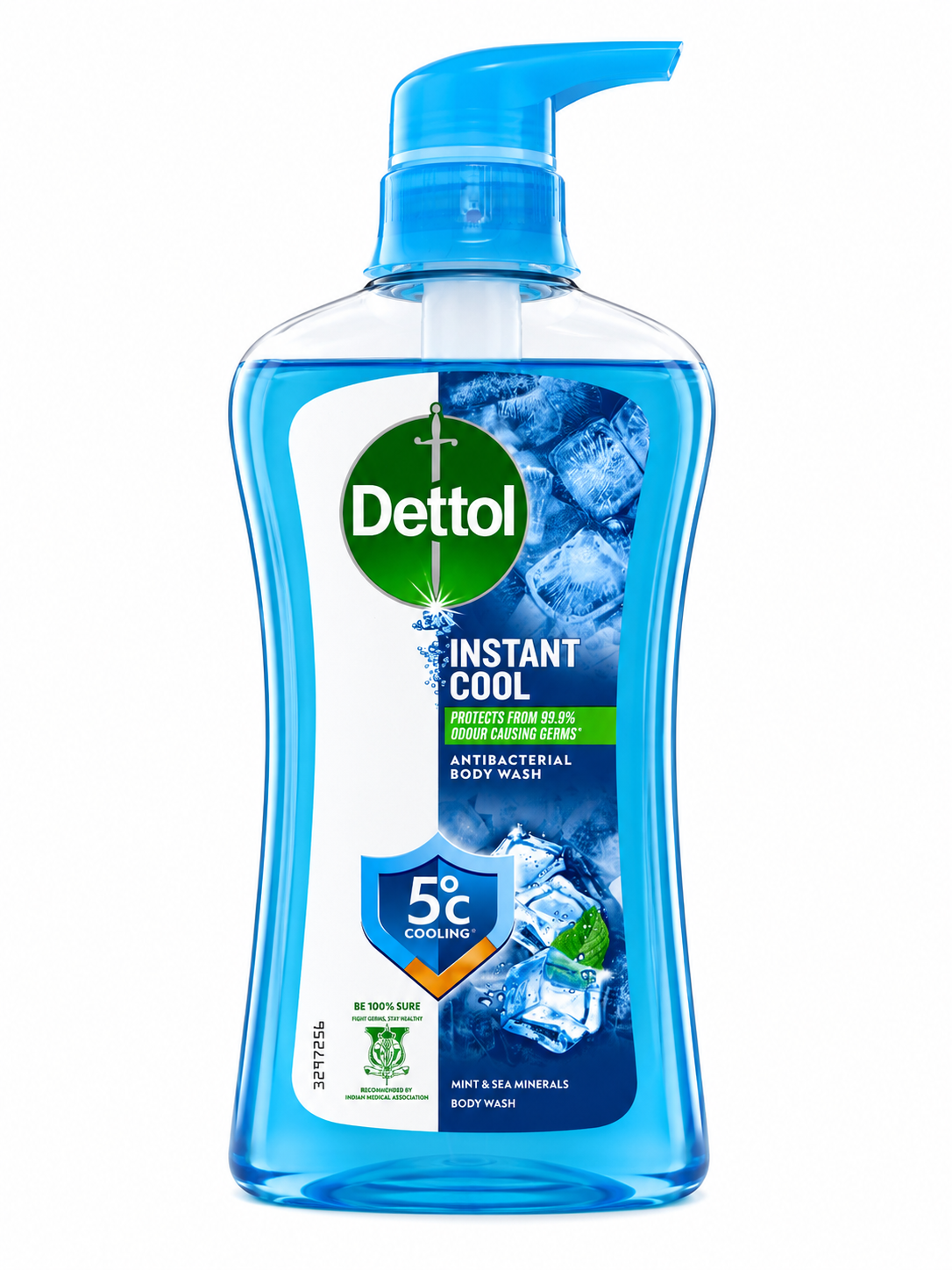 DETTOL INSTANT COOL ANTIBACTERIAL WASH 500ML