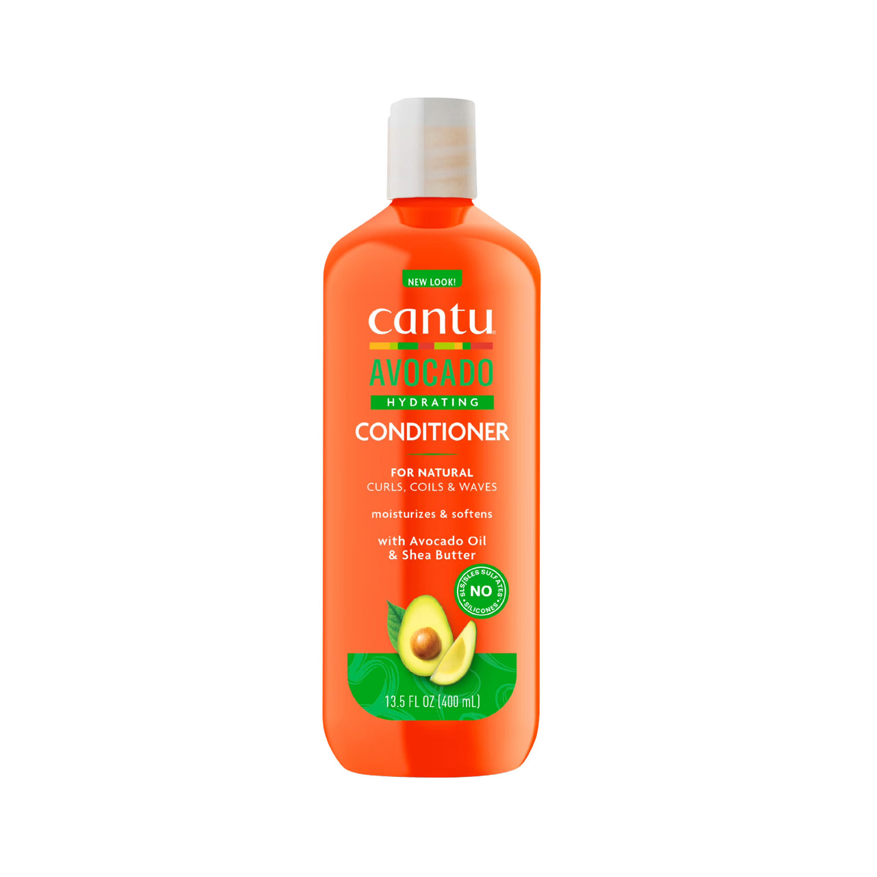 CANTU AVOCADO HYDRATING CONDITIONER WITH AVOCADO OIL & SHEA BUTTER 13.5OZ