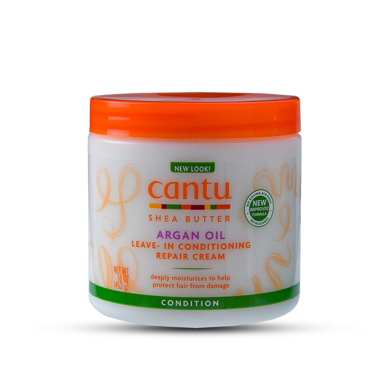CANTU SHEA BUTTER ARGAN OIL LEAVE IN CONDITIONING REPIAR CREAM 16OZ