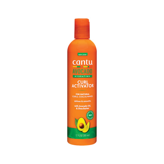 CANTU AVOCADO HYDRATING CURL ACTIVATOR WITH AVOCADO OIL & SHEA BUTTER 12OZ