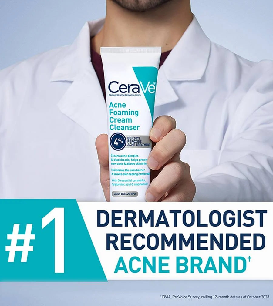 CERAVE ACNE FOAMING CREAM CLEANSER 150ML