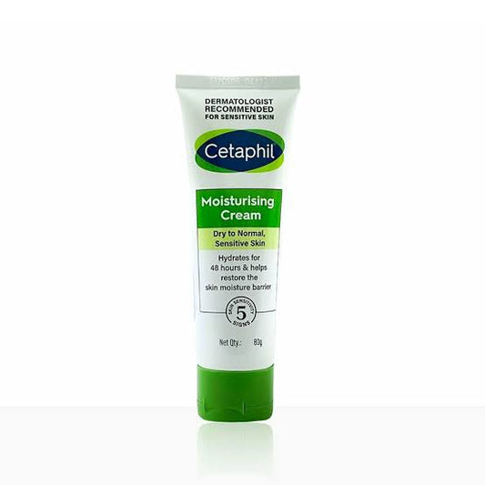 CETAPHIL MOISTURISING CREAM DRY TO NORMAL, SENSITIVE SKIN 80G
