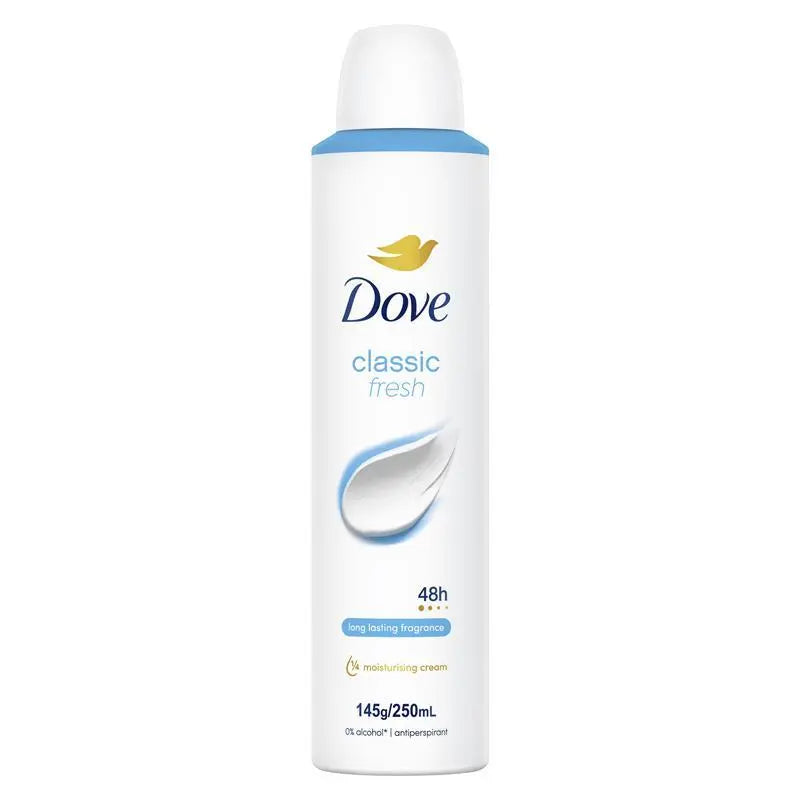 DOVE DEODORANT CLASSIC FRESH 250ML