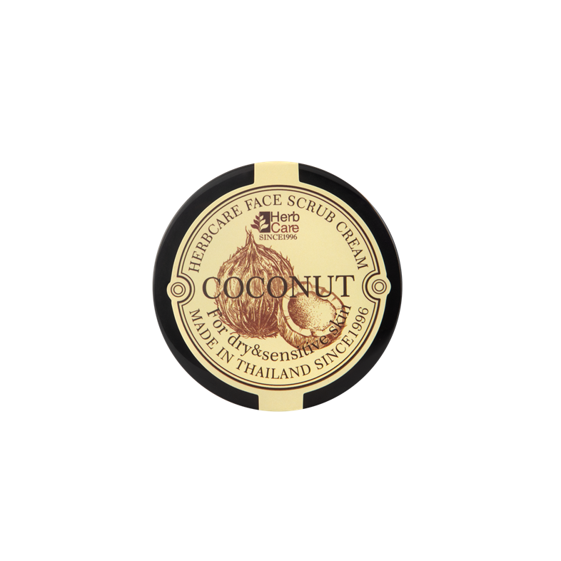 HERBCARE FACE SCRUB CREAM COCONUT 50G