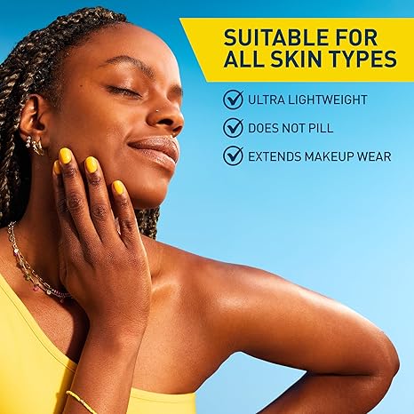 CERAVE INVISIBLE MINERAL SUNSCREEN SPF50 UVB+UVA FOR ALL SKIN TYPES & TONES 48ML