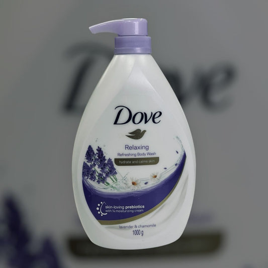 DOVE BODY WASH RELAXING LAVENDER & CHAMOMILE 1000ML