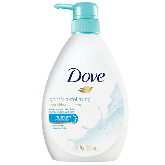 DOVE BODY WASH GENTLE EXFOLIATING NOURISHING 550ML
