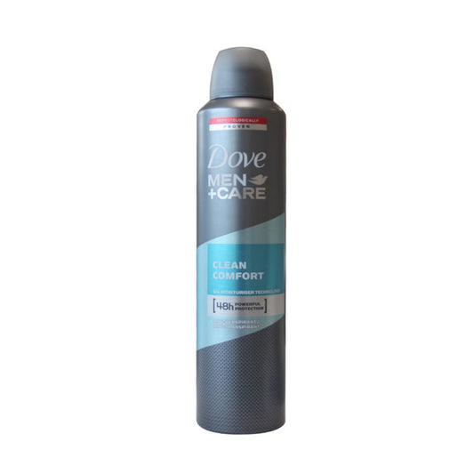 DOVE MEN CARE DEODORANT CLEAN COMFORT 250ML