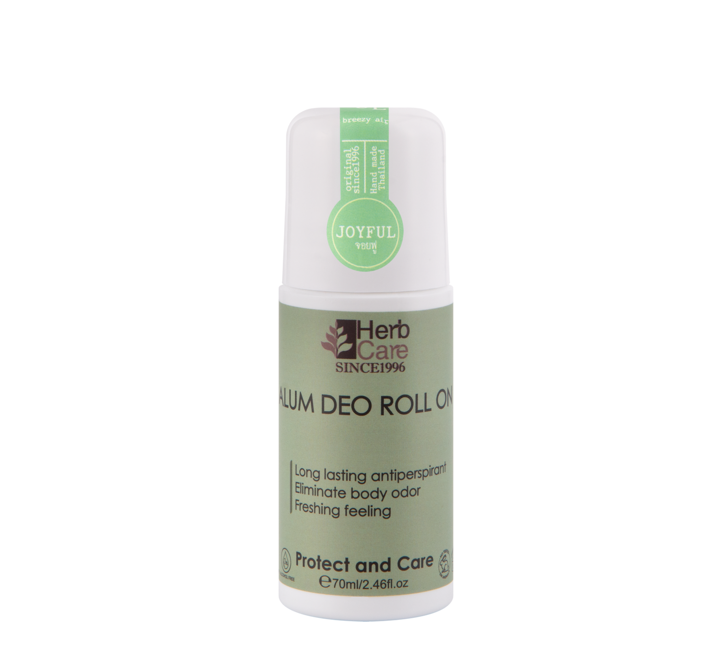 HERB CARE ALUM DEO ROLL ON JOYFUL PROTECT AND CARE 70ML