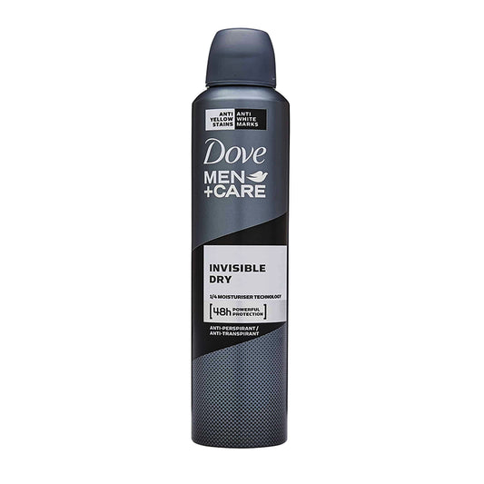 DOVE DEODORANT MEN INVISIBLE DRY 250ML