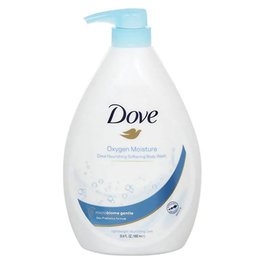 DOVE BODY WASH OXYGEN MOISTURE 1000ML