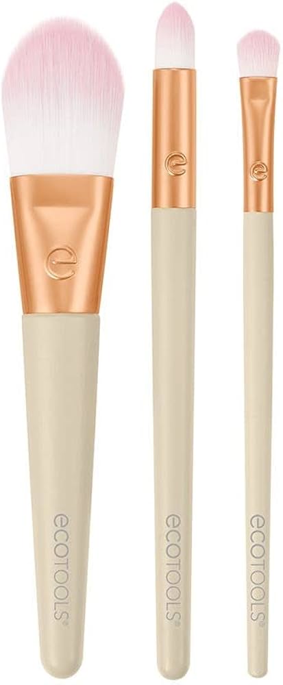 ECOTOOLS MINI BRUSHES MAX GLOW KIT 3 PIECE SET