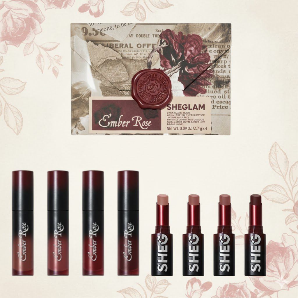 SHEGLAM EMBER ROSE 8 PCS LIP SET