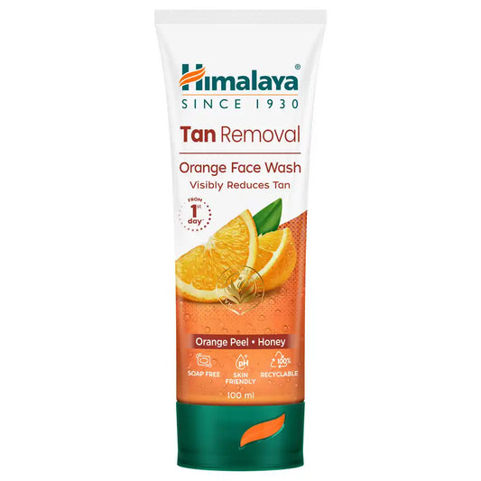 HIMALAYA FACE WASH TAN REMOVAL ORANGE 100ML
