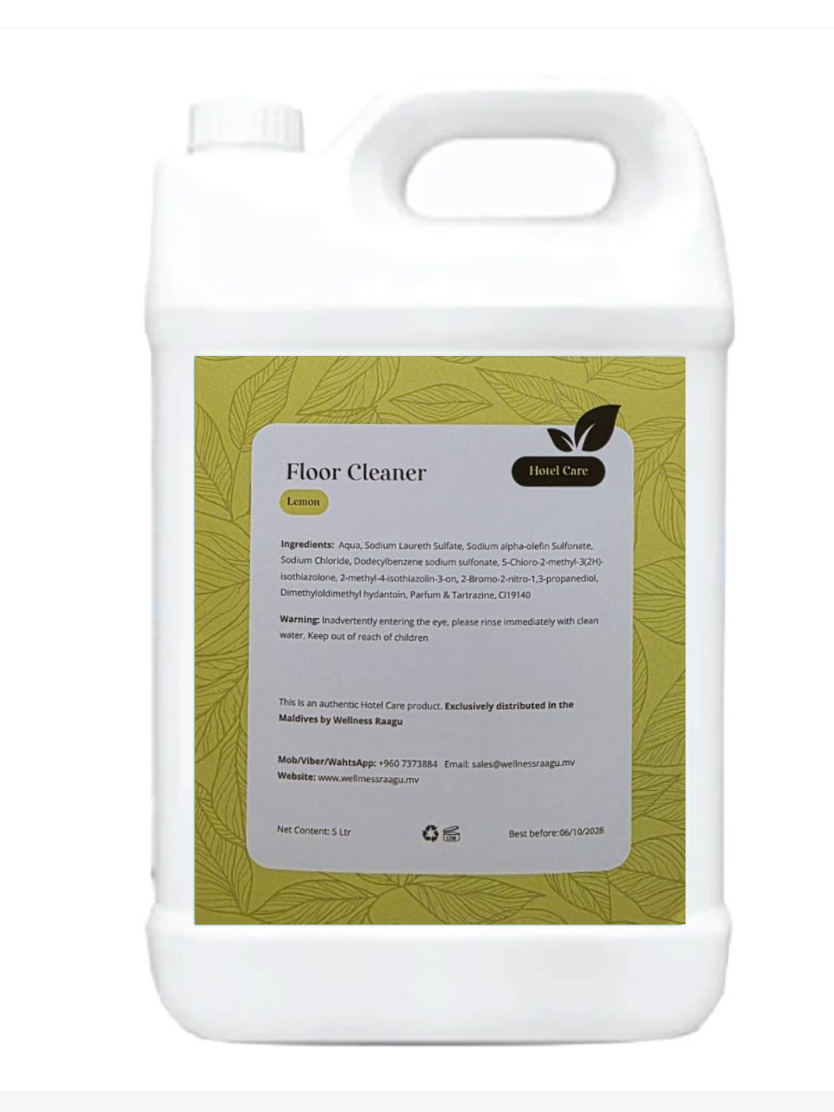 HOTEL CARE FLOOR CLEANER LEMON 5L